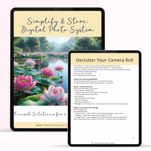 Simplify & Store: Digital Photo System